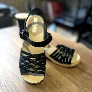 Swedish Sandgrens | Black Sandals NIB Size 5 35